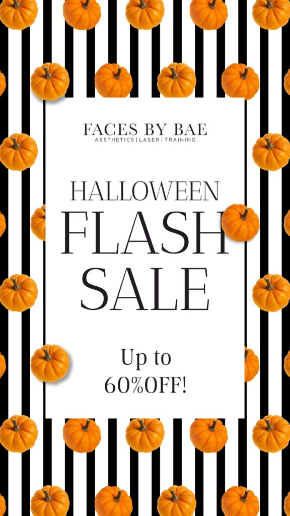 Halloween Flash Sale at Faces By Bae